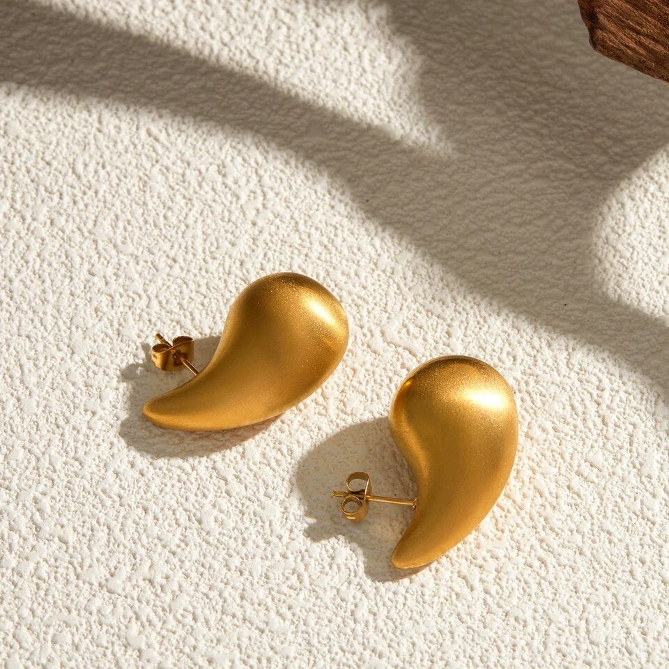 Matte Drop Earrings