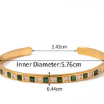 Emerald bracelet