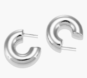 Thick Hoops Earrings