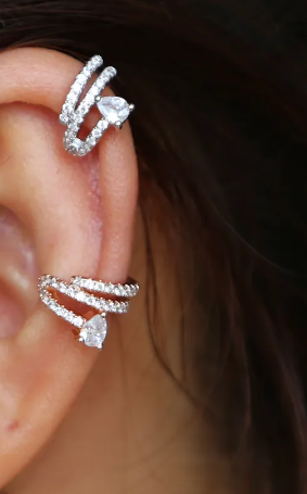 Diamond Earcuff