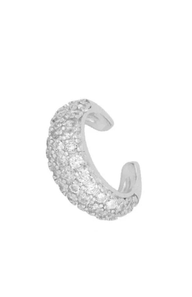 Thick zircon ear cuff