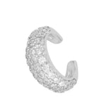 Thick zircon ear cuff