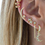 Starry mini earcuff