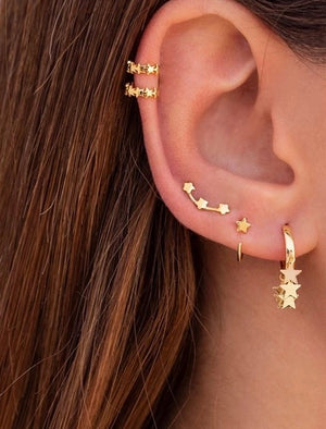 Starry mini earcuff