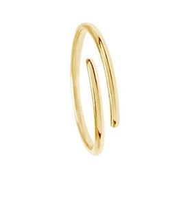 Simply wrap around ring gold