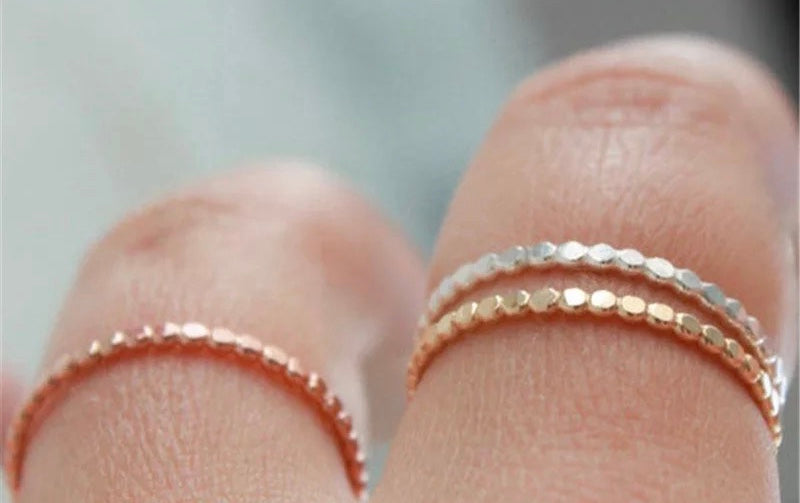 Perfect stack rings