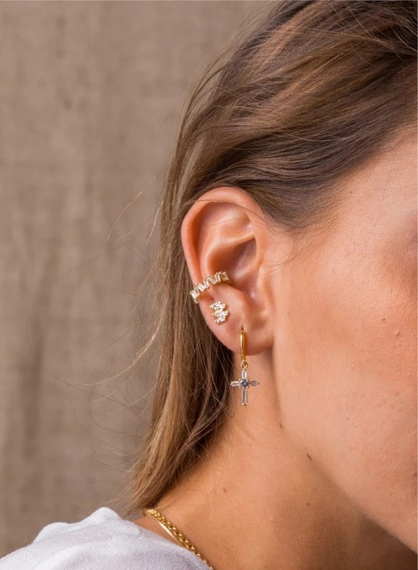 Ramona earcuff gold