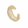 Thick zircon ear cuff