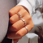 Romance ring silver