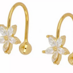 Single Flower earcuff