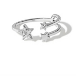 Triple Stars ring