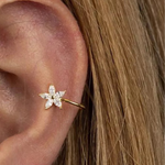 Single Flower earcuff