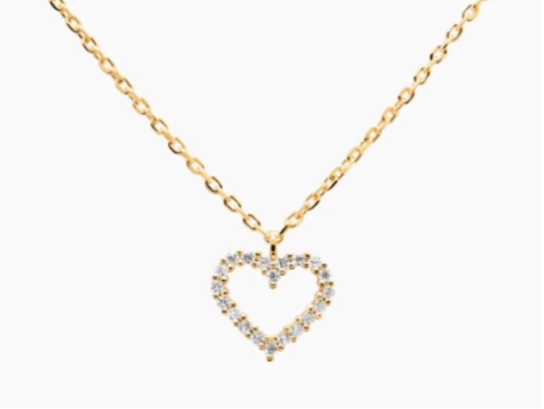 Zircon heart chain