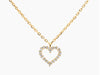 Zircon heart chain