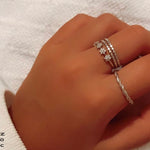 Romance ring silver