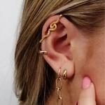 Long snake ear cuff