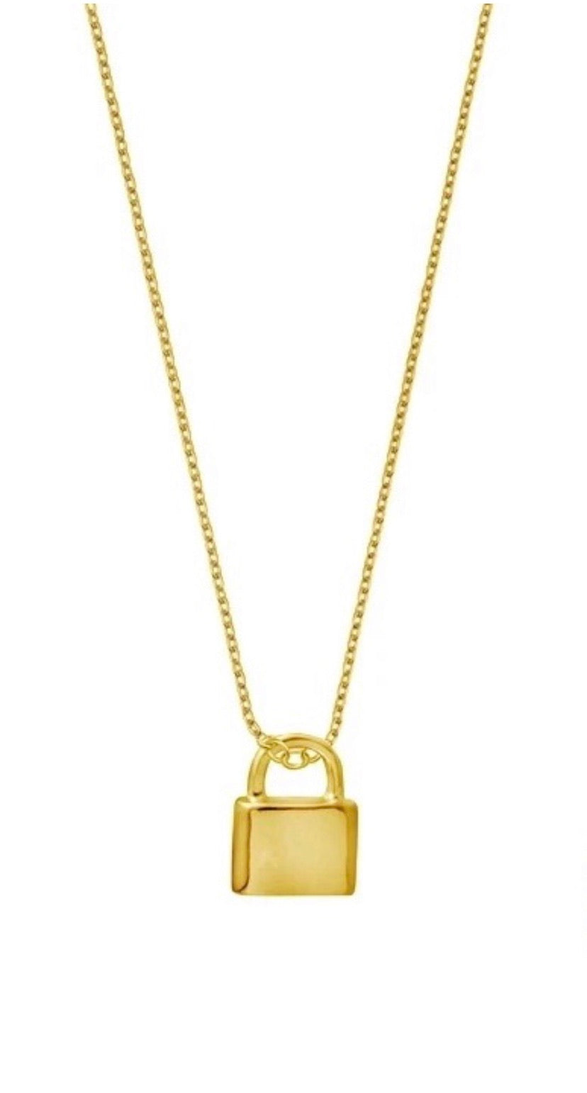 Lock chain gold