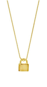 Lock chain gold