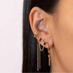 Nini earcuff black