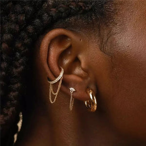 Double Layer Ear Cuff