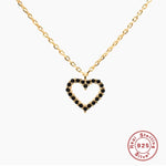 Zircon heart chain